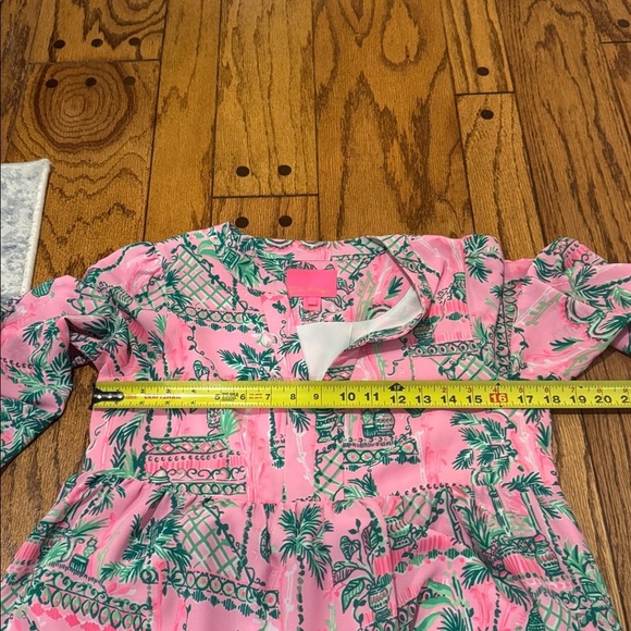 Lilly Pulitzer Martine Lileeze Dress Mandevilla Baby Always Worth It Size Small - Picture 9 of 10